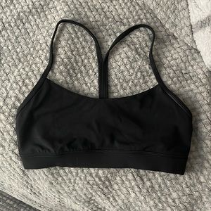 Lululemon Black Flow Y Sports Bra